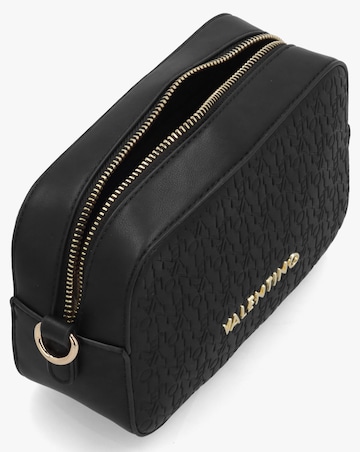 Valentino Bags Falak Logo Black Camera Bag