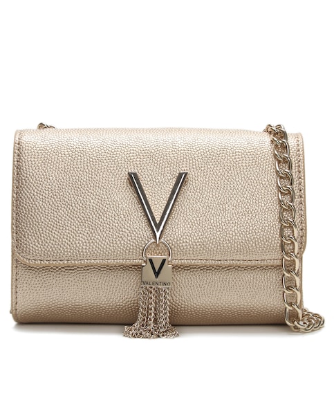 Valentino Bags Divina Pebbled Shoulder Bag