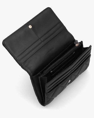 Valentino Bags Ocarina Quilted Black Wallet