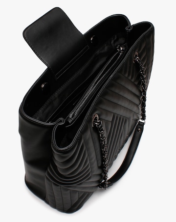 Valentino Bags Signoria Black Quilted Tote Bag