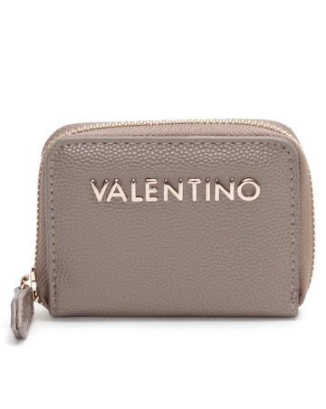 Valentino Bags Divina Pebbled Coin Purse