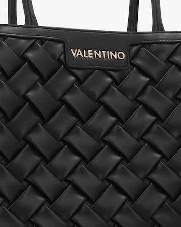 Valentino Bags Ennis Black Woven Shopper Bag
