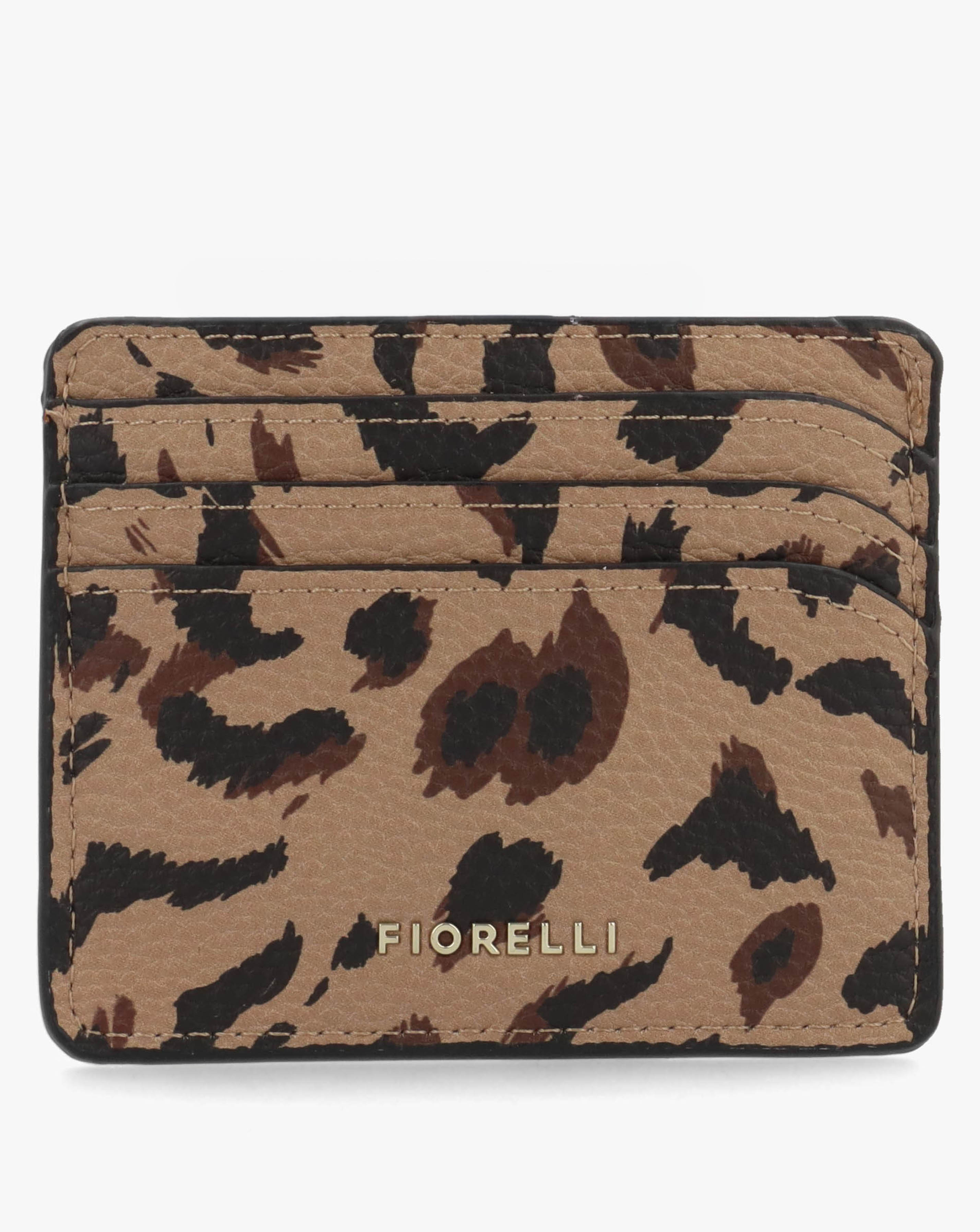 New In - Fiorelli Marnie Leopard Print Card Case
