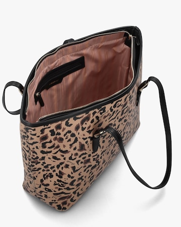 Fiorelli Etta Leopard Bucket Tote Bag