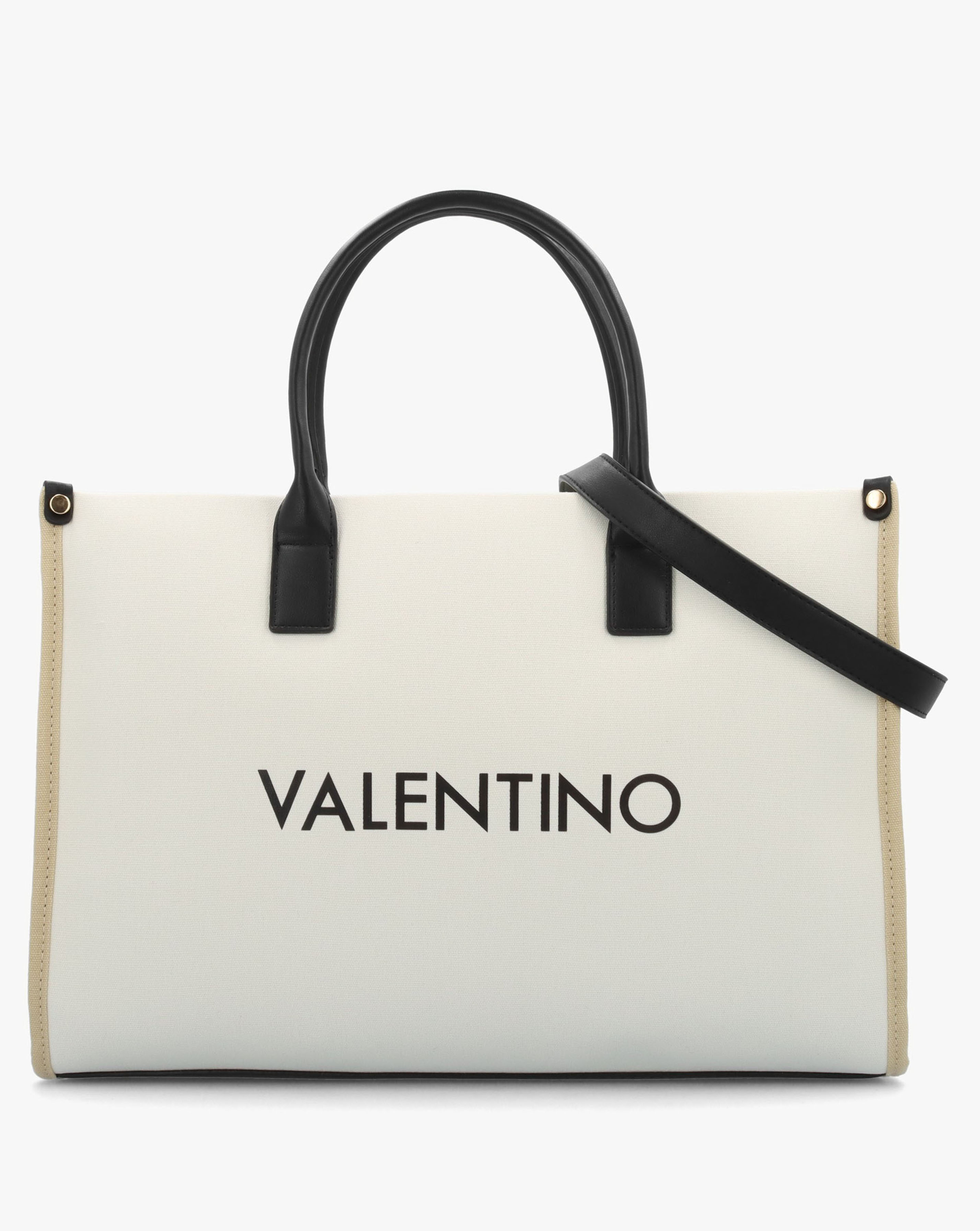 New In - Valentino Bags Acantha Ecru Shopper Bag