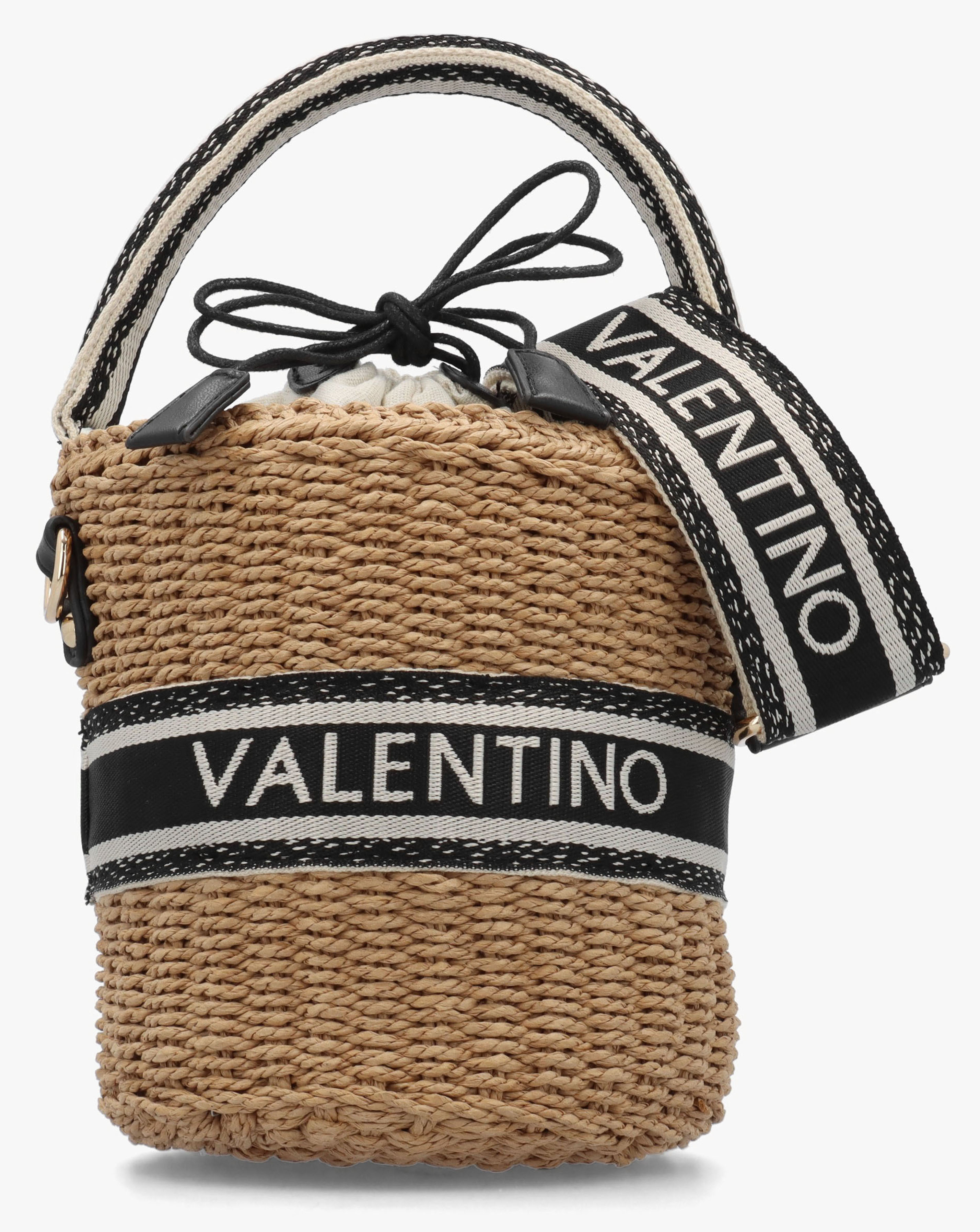 New In - Valentino Bags Boho Natural Bucket Bag