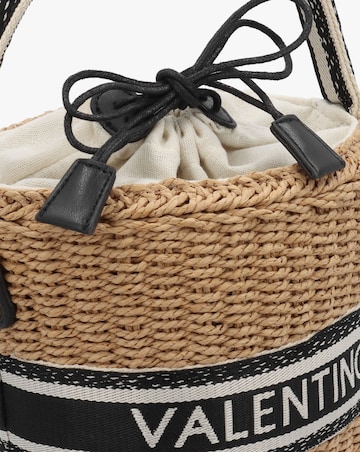 Valentino Bags Boho Natural Woven Bucket Bag