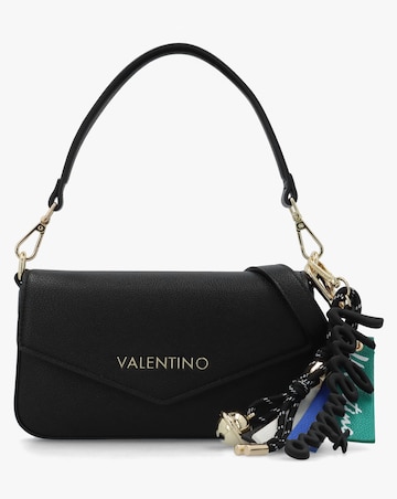 Valentino Bags Ryta Black Bag Charm Cross-Body Bag