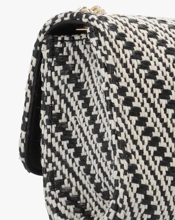 Valentino Bags Divina Summer Black Multi Woven Shoulder Bag