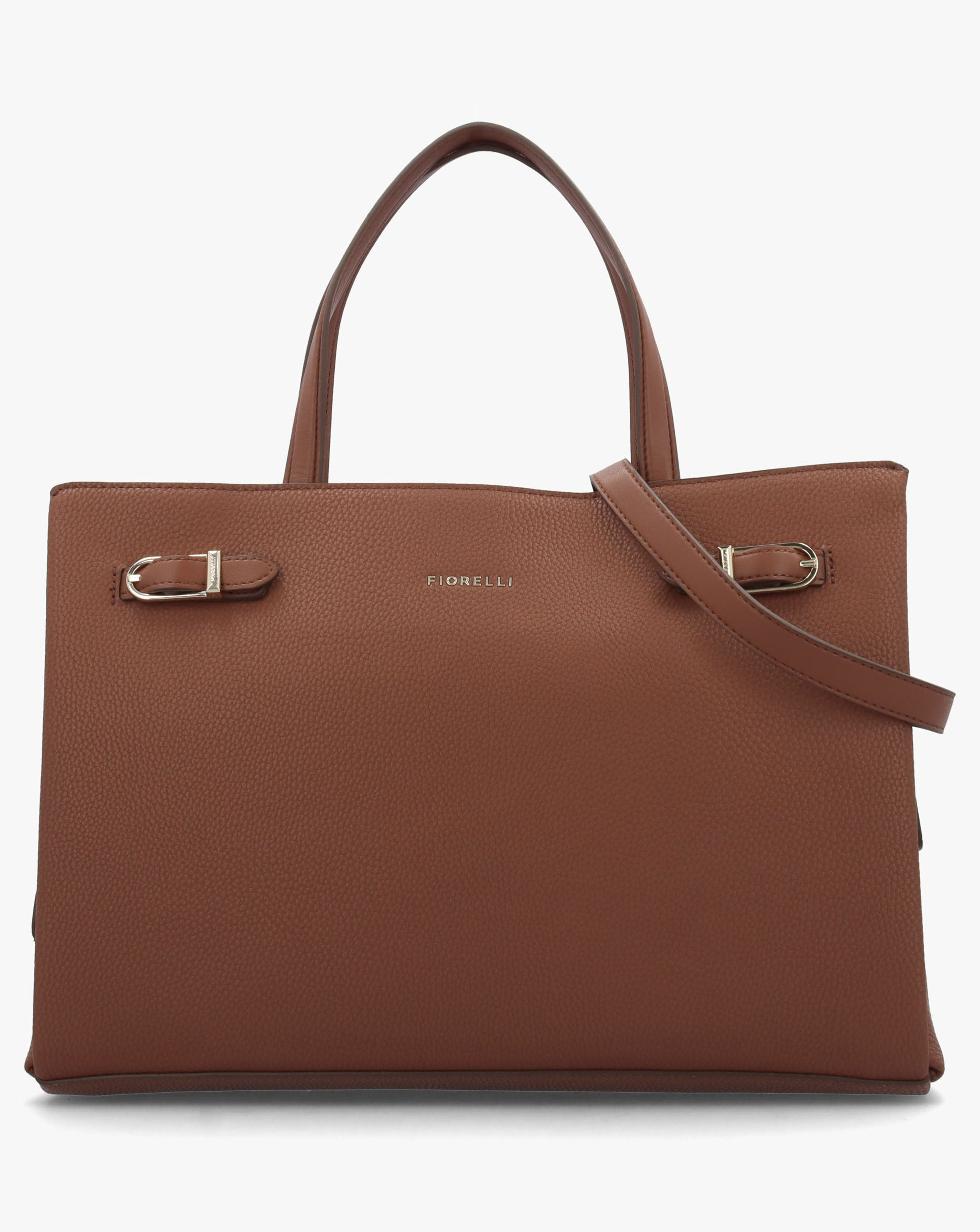 New In - Fiorelli Etta Buckle Tan Satchel Bag