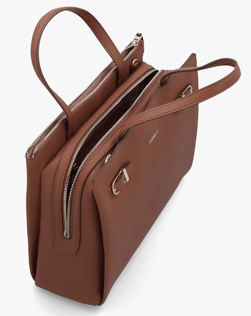 Fiorelli Etta Buckle Tan Satchel Bag