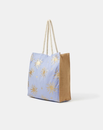 Accessorize Sun Print Beach Tote Bag