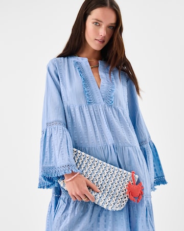 Accessorize Crab Charm Clutch Bag