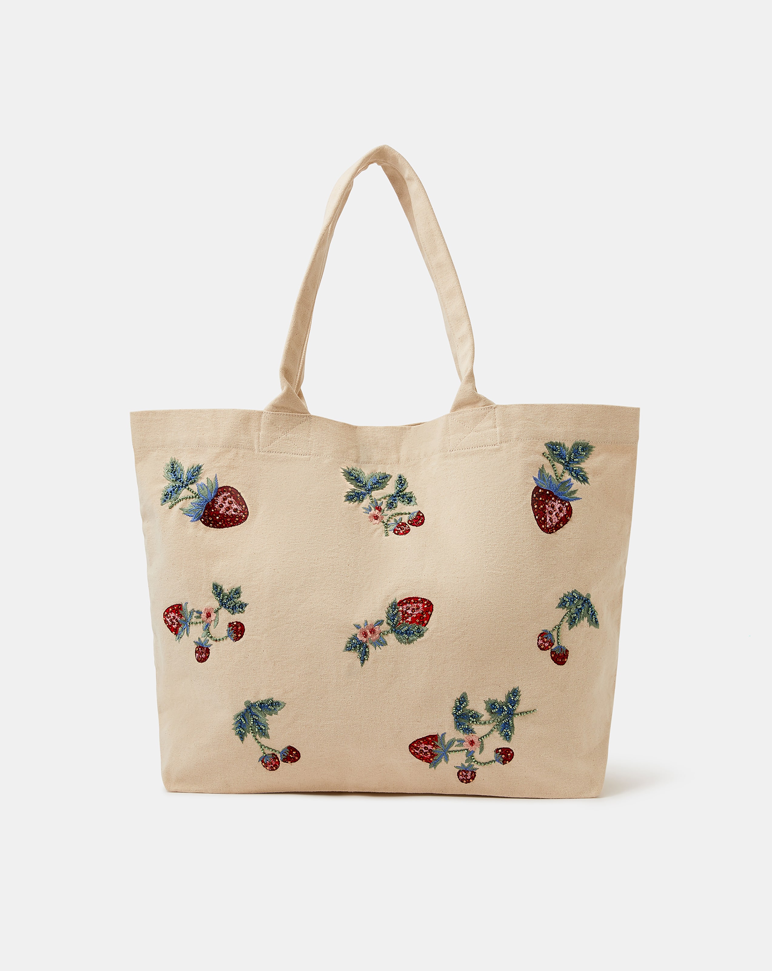 New In - Accessorize Strawberry Embellished Bag
