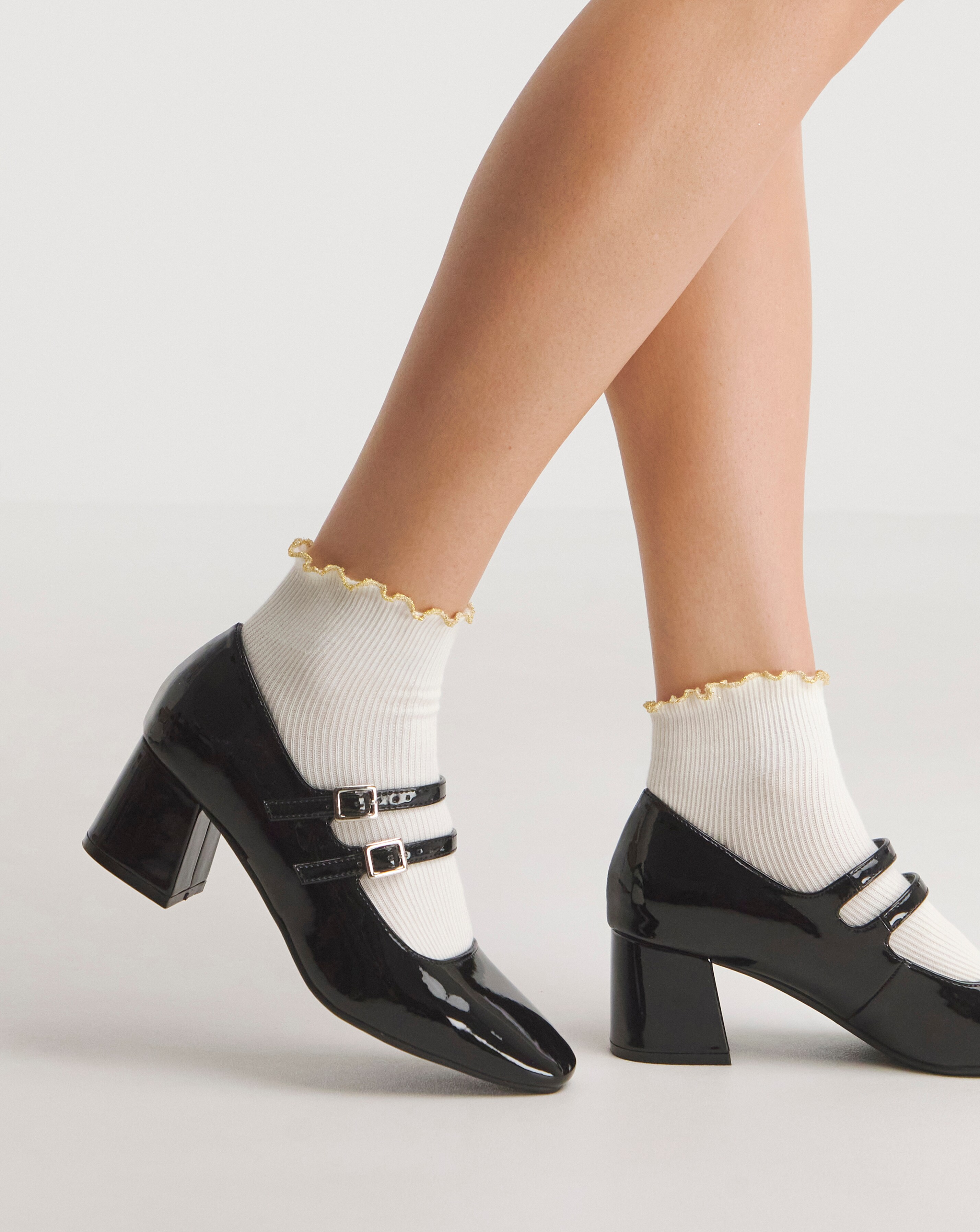 Mary jane shoes online with block heel