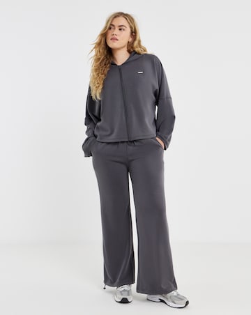 Sculpt Activewear Oversized Modal Zip Hoodie