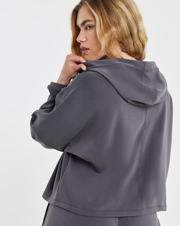 Sculpt Activewear Oversized Modal Zip Hoodie