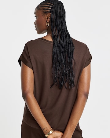 Vila Ellette Satin Top