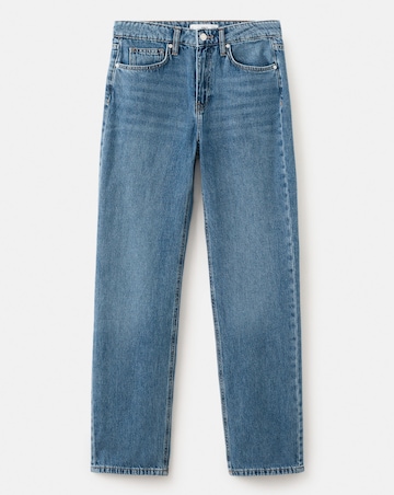 Mango Medium Rise Straight Jean