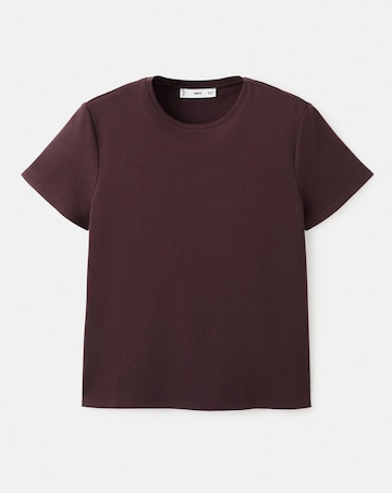 Mango Short Sleeved Cotton T-Shirt