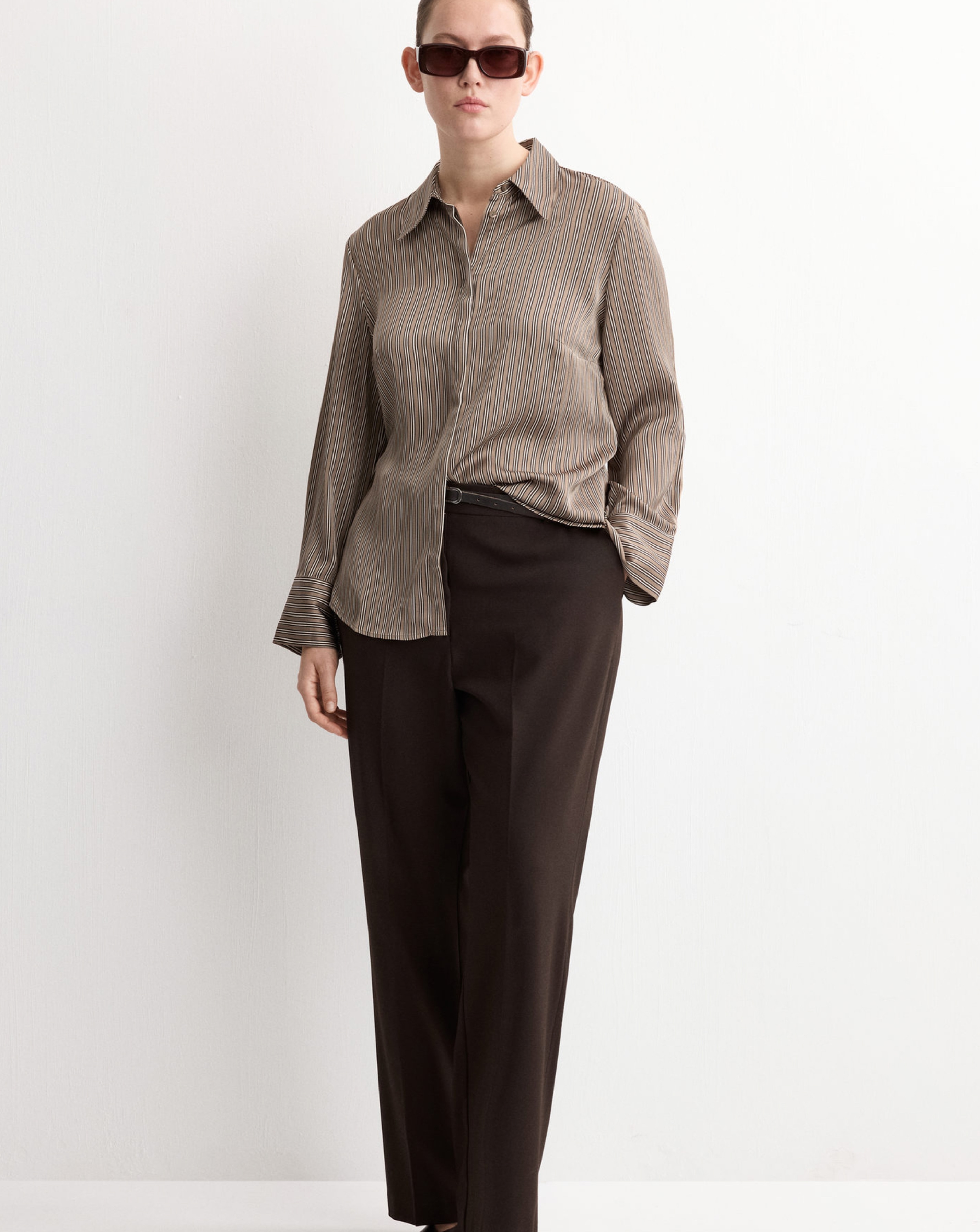 New In - Mango Striped Shirt