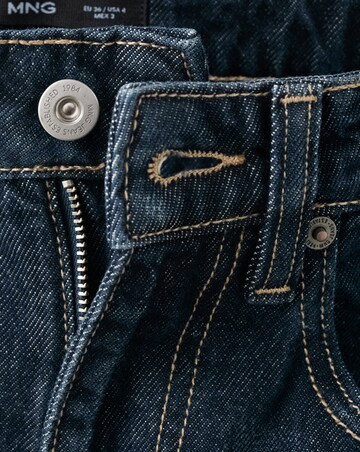 Mango Wide Leg Turned Up Hem Jean