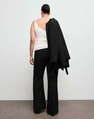 Mango High Waisted Suit Trouser
