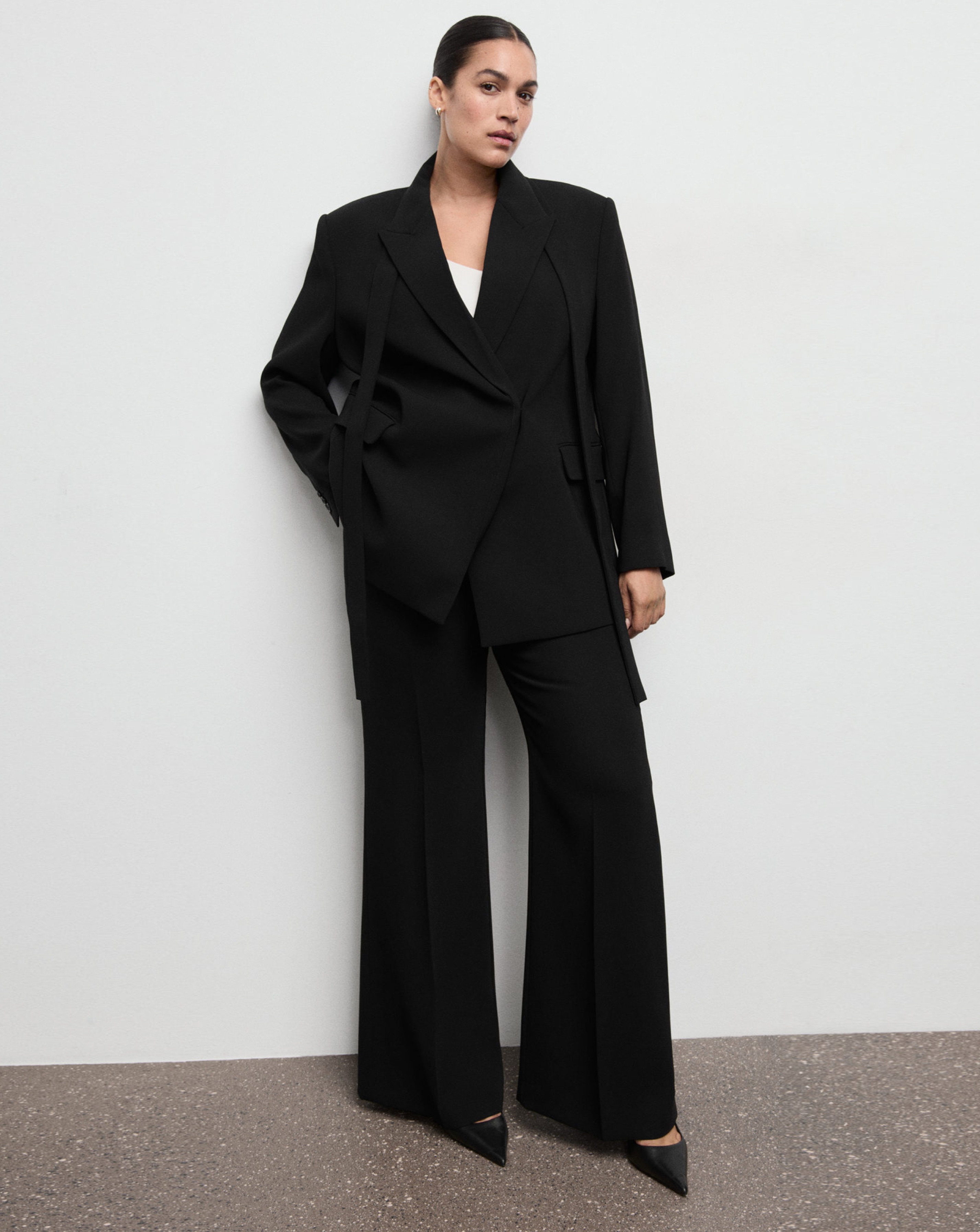 New In - Mango High Waisted Suit Trouser