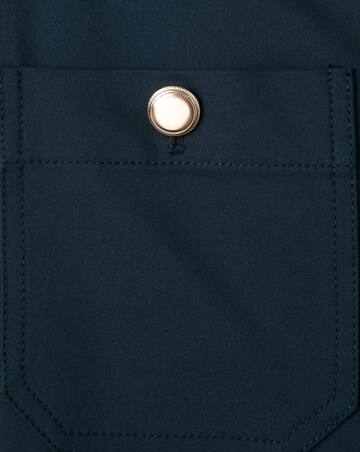 Mango Wide Leg Trouser With Button Detail