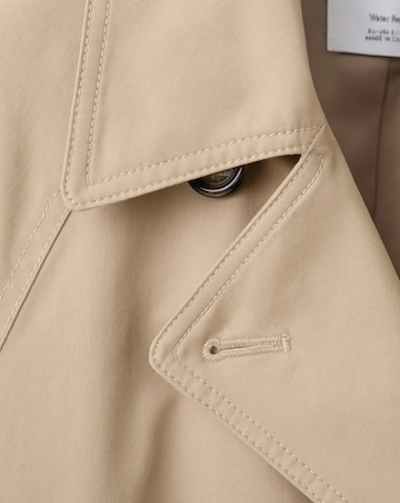 Mango Long Double Breasted Trench Coat