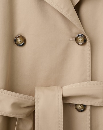 Mango Long Double Breasted Trench Coat