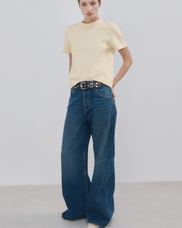 Mango Short Sleeved Cotton T-Shirt