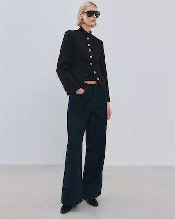 Mango Jacket With Gold Button