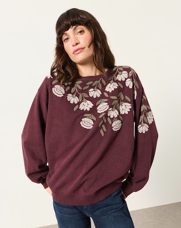 FatFace Alex Flower Embroided