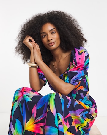 Twisted Wunder Midaxi Crepe Dress