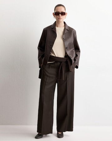 Mango High-Waisted Lyocell Trousers