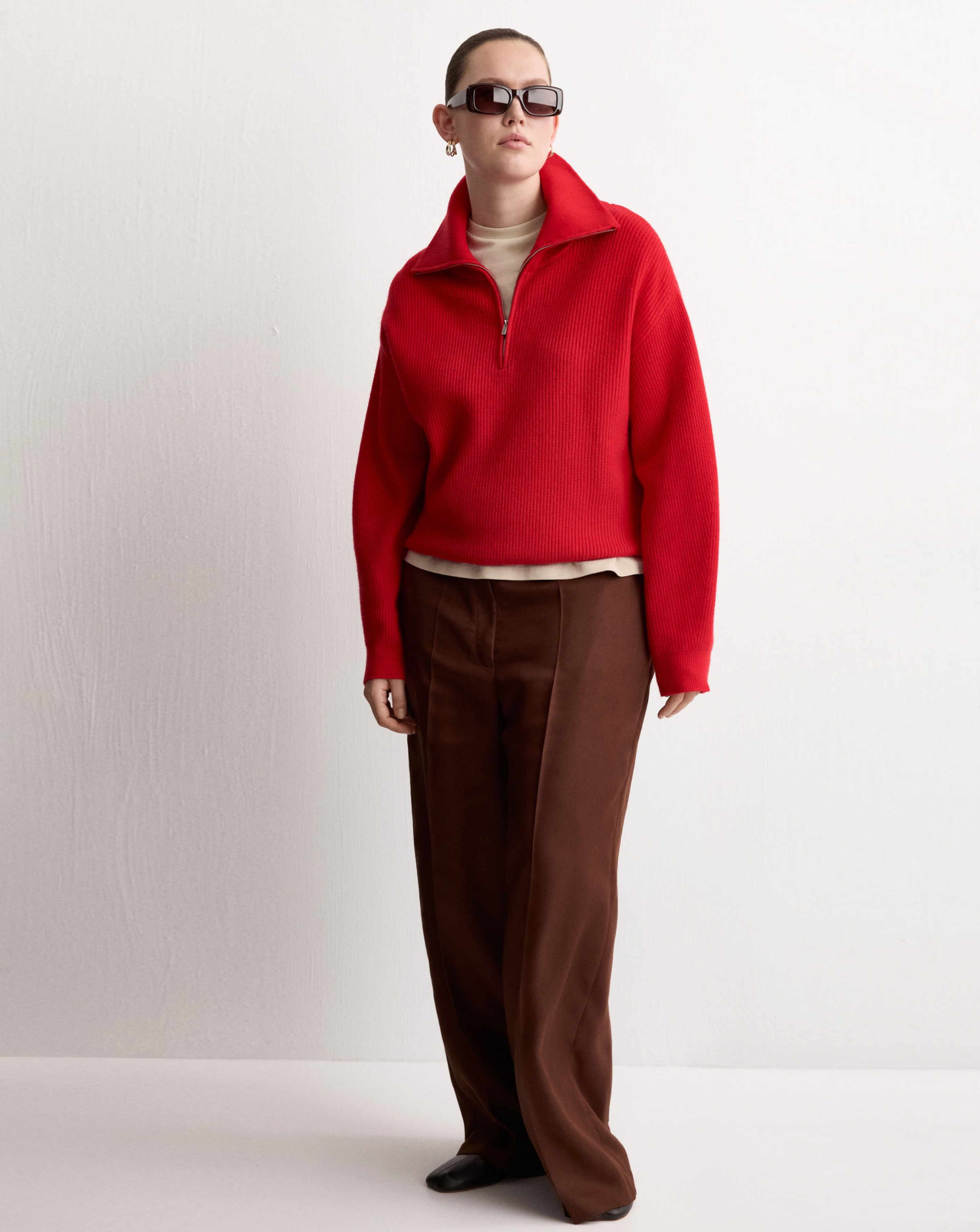 New In - Mango High-Waisted Lyocell Trousers
