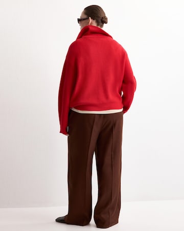 Mango High-Waisted Lyocell Trousers