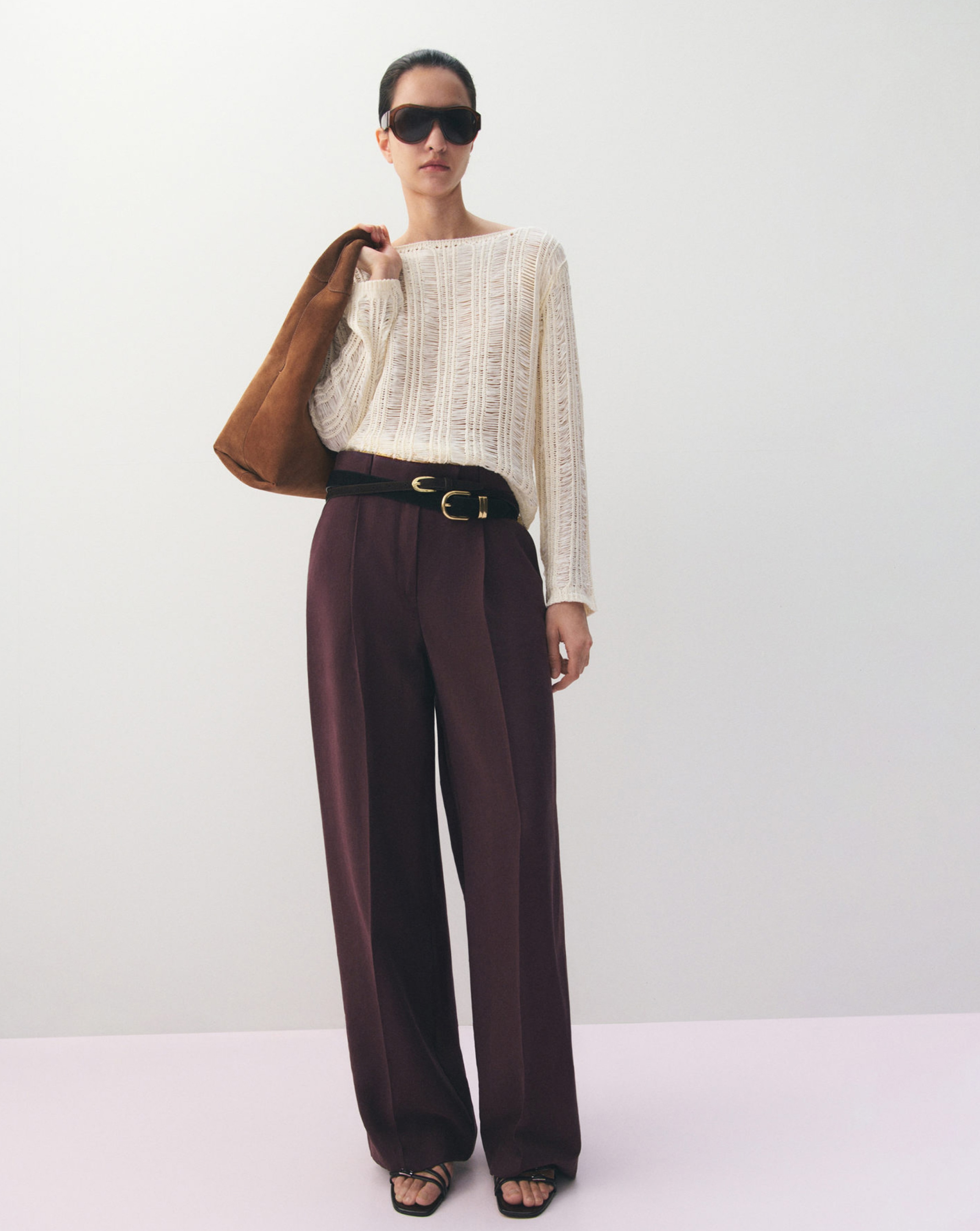 New In - Mango Veronica Low-Rise Lyocell Trousers