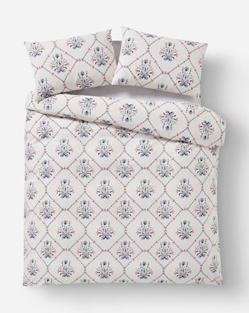 Evelyn Floral Tile Duevt Cover Set