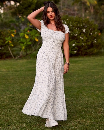 Joe Browns Joe's Favourite Floral Crinkle Cotton Dress