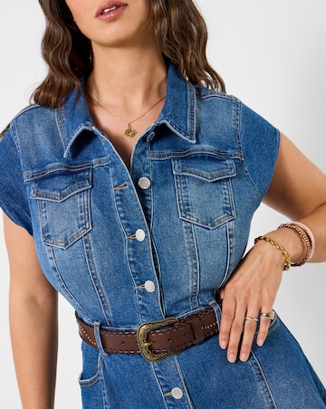 Joe Browns Sara Stretch Denim Maxi Dress