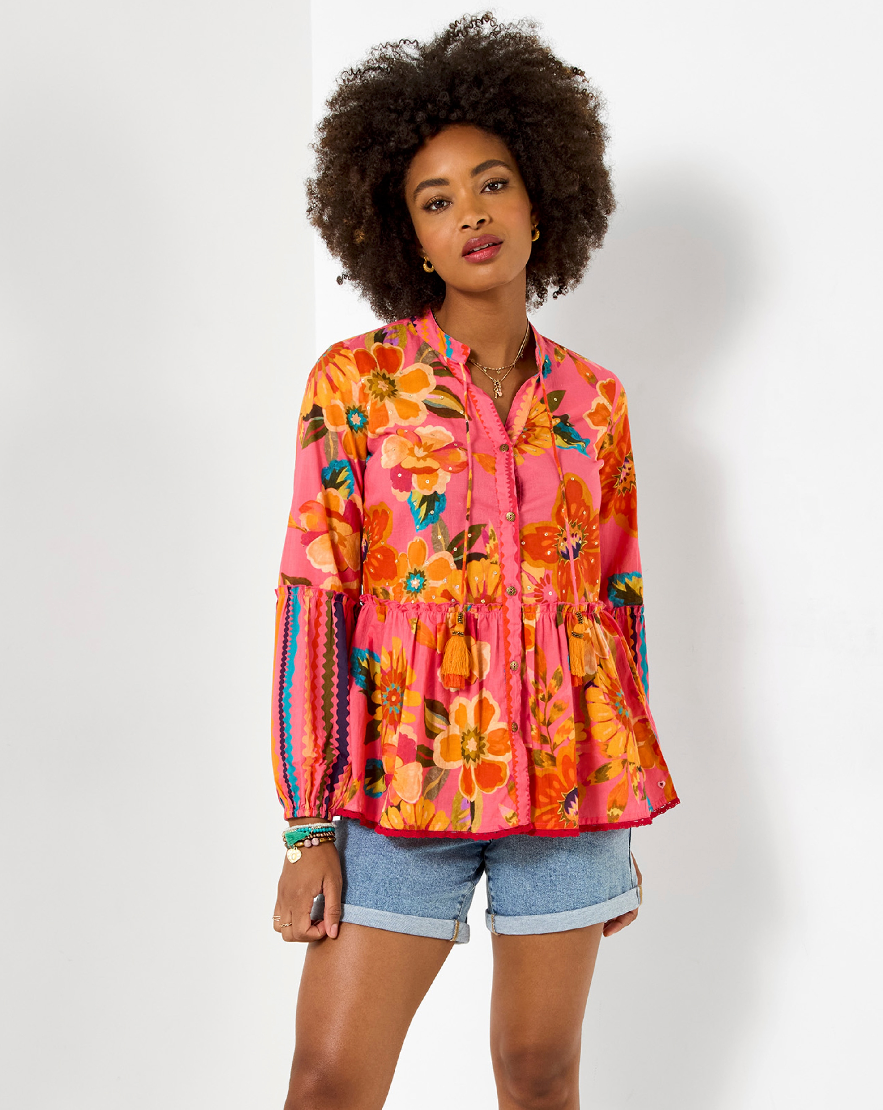 New In - Joe Browns Sunshine Days Printed Top