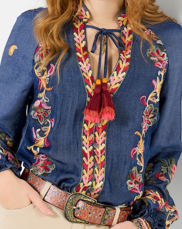 Joe Browns Festival Fun Embroidered Top