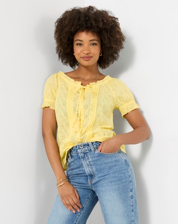 Joe Browns Beautiful Broderie Top