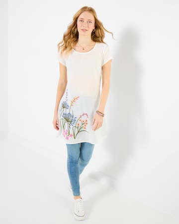 Joe Browns Spring Meadow Embroidered Tunic Top
