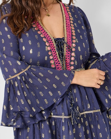 Joe Browns Festival Vibes Beaded Tunic Dress