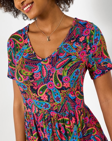 Joe Browns Summer Paisley Jersey Tunic Top