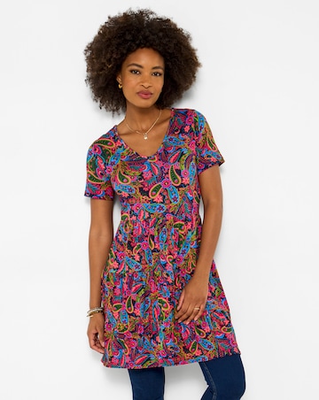 Joe Browns Summer Paisley Jersey Tunic Top