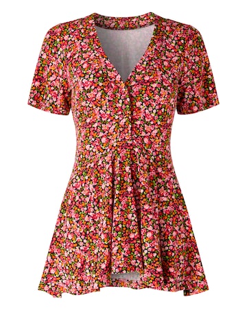 Joe Browns Diana Ditsy Jersey Tunic Top